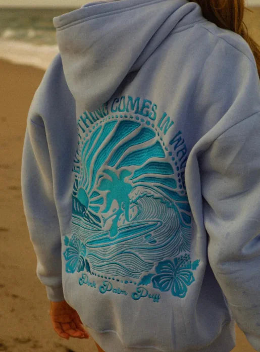 Viral Sunset & Waves Hoodies